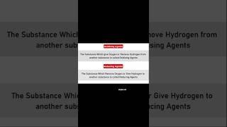 Oxidising and reducing agent 🤯bababangalikagyan chemicalreaction ytshorts [upl. by Orelle]
