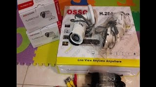 DVR CCTV 8CH by OSSO Xmeye Unboxing [upl. by Cherise]