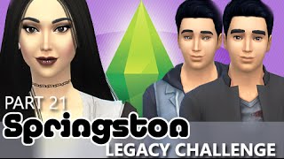 The Sims 4  Springston Legacy  Part 21  Letting YOU Go [upl. by Chadburn846]