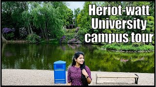 Heriot Watt University Edinburgh Campus Tour  UK [upl. by Adnuhsat677]