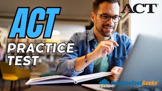 ACT Practice Test Prep Overview 2024  ACT Tips Walkthrough Test Explained [upl. by Yaras]