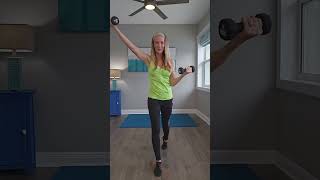 5 Arm Toning Exercises using Light Weights fitness workoutsforwomen shorts [upl. by Holihs481]