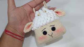 Monedero de la ABUNDANCIA  Monedero Borrego a crochet fácil de tejer paso a paso tutorial completo [upl. by Annairoc784]