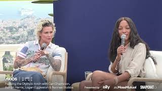 Women’s Sports House at Cannes Lions Cari Champion Ashlyn Harris Logan Eggleston amp Rennae Stubbs [upl. by Ferdinand838]