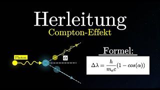 Der ComptonEffekt  Herleitung der Formel Physik [upl. by Plotkin]