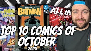 Top 10 Best Comics of October 2024  Detective Comics Transformers Batman Feral amp More [upl. by Nnylarak]