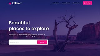 How To Make Website Using HTML And CSS  Create Website Header Design [upl. by Quenna63]