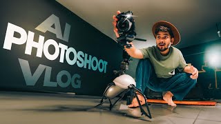 Photoshoot Vlog with AI  NSB Pictures [upl. by Kancler]