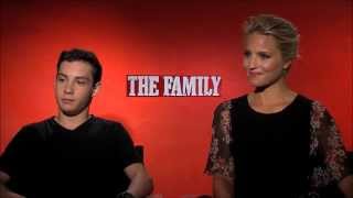 The Family Interview  Dianna Agron John DLeo [upl. by Rizika]