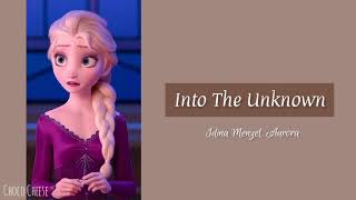 Into The Unknown  Idina Menzel Aurora LYRICS [upl. by Pohsib]