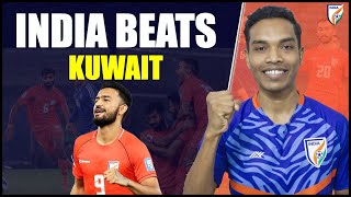 India beats Kuwait 10 in FIFA World Cup 2026 qualifiers A wonderful beginning [upl. by Atorod]