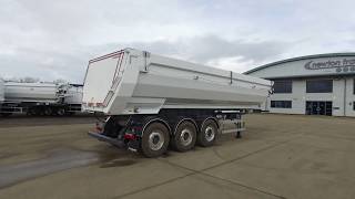 New 2018 Fruehauf Halfpipe Aggregate Tipper  Tipping Trailer For Sale [upl. by Oehsen]