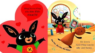 Bing Bing loves Flop  A heartshaped book for children and toddlers [upl. by Jonas213]