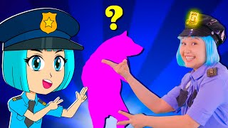 Tickle PoliceGirl 👮‍♂️🚓🚨  Lights Baby Songs amp Nursery Rhymes [upl. by Aleak47]