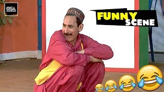 IFTKHAR THAKUR KI POLICE TAFTEESH  2019 Best Comedy Scenes in Stage Drama😂 [upl. by Anilys]