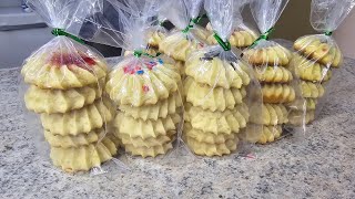 Galletas de mantequillas para emprender tw enseño a sacar los costos y cuanto venderlas [upl. by Enyalaj]