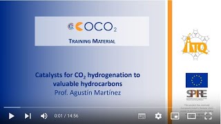 eCOCO2  Catalysts for CO2 hydrogenation to valuable hydrocarbons  Training material CSIC [upl. by Lashonda714]