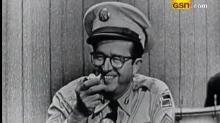 Whats My Line  Phil Silvers Nov 13 1955 [upl. by Meece]