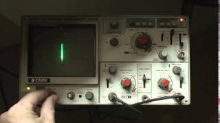 Kikusui COS5020ST Storage Oscilloscope Repair 1 [upl. by Aicemed]