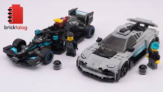 LEGO MercedesAMG F1 W12 E Performance amp MercedesAMG Project One 76909 Speed Champions [upl. by Iruj]