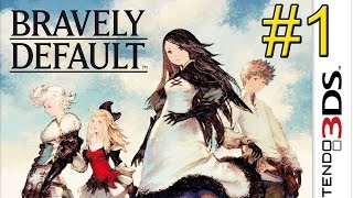 Bravely Default 3DS прохожедние часть 1 — Великий Разлом [upl. by Bonnee899]