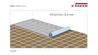 EGGER Flooring  Installation preparation and sub floors [upl. by Etra63]