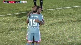 Julian Alvarez Goal UE Vic vs Atletico Madrid 02 All Goals and Extended Highlights [upl. by Davidoff52]