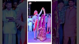 Bishnoi culture dula dulhan sandar dance rajasthani wedding viralclips shotrs [upl. by Enyrhtak]