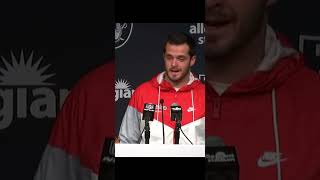 Emotional Derek Carr CRYING at Raiders Press Conference shorts [upl. by Dania]