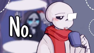 No  Undertale AU Comic Dub  Afterdeath ft dremiphamusofsmoke1163 [upl. by Nauqyt919]