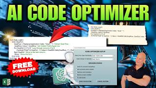 This Free Addin Uses AI To Fix ALL Of Your Messed Up VBA Code [upl. by Nyltac345]