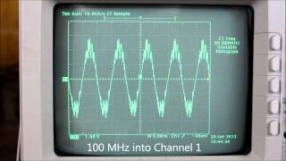 Tek Tektronix TDS 420A 4 channel 200 MHz Oscilloscope [upl. by Yelyac]