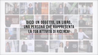 Dicci un oggetto un libro una persona che rappresenta la tua attività di ricerca [upl. by Swayne152]