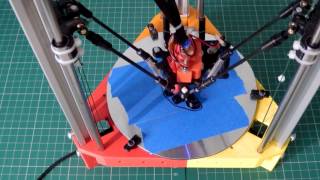 RepRap 3DR Delta 3D printer [upl. by Yasmeen410]