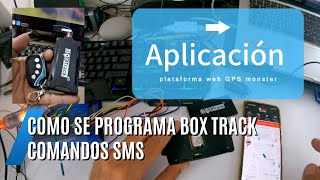 🔴 cómo se configura GPS TRACKER BOX track  G06L 4g 👉como se programa aplicación  comandos sms ✔️ [upl. by Einnig818]