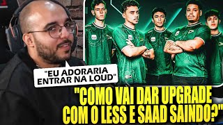 SACY ANALISA O NOVO TIME DA LOUD PARA 2025 [upl. by Irovi]