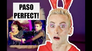 Dance Coach Reacts to Mackenzie and Sage Paso Doble DWTS Jr [upl. by Anileva]