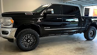 2021 Ram 2500 Limited Icon Level TIS544BM 20x9 with 37” Ridge and AEV Speedometer Calibrator w TPMS [upl. by Nwadrebma]