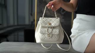 chanel 2022 duma backpack [upl. by Changaris]