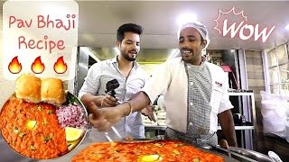 How to Make PavBhaji  Pav Bhaji LIVE from Restaurants Kitchen  My Kind of Productions [upl. by Sethrida]