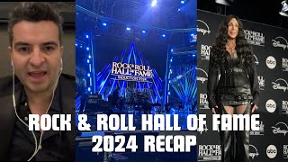 Rock amp Roll Hall of Fame Induction 2024 Recap  Jrodconcerts The Show w Jamie Rodriguez [upl. by Adnol]