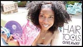 My Favorite Natural Hair Styling Tools  Curly Hair Essentials [upl. by Meta653]