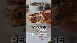 PECANPIE HEALTHY 🤤 DINGUERIE recette pecanpie tarte dessert sansgluten sanslactose healthy [upl. by Olrac]