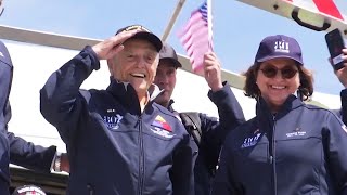 American WWII Veterans in France for DDay 80th Anniversary [upl. by Nhar]