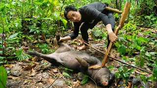 Conquering the Wild A Bowhunters Journey to Take Down a Wild Boar [upl. by Janina]