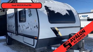 USED 2022 Forest River RPod 196 Travel Trailer Walk Through [upl. by Atrim286]