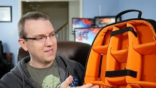 AmazonBasics DSLR and Laptop Backpack Review [upl. by Sugirdor]