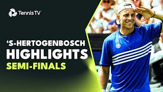 Griekspoor Faces Ruusuvuori Thompson Plays Hijikata  sHertogenbosch 2023 Highlights SemiFinals [upl. by Eeclehc]