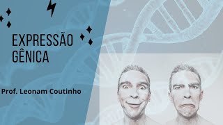 Expressão Gênica Gene transcrição tradução e código genético [upl. by Ahsil230]