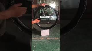 Custom high quality aluminum round windowcircle windowwindows roundwindow circlewindow custom [upl. by Ynittirb331]